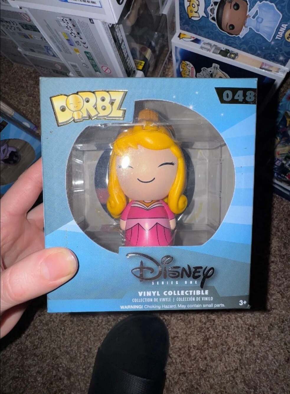 Funko Dorbz Disney Sleeping Beauty #048 Princess Aurora Pink Vinyl Figure SO1211
